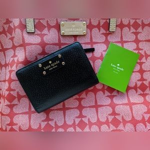 Kate Spade Leather Wallet - black 🖤